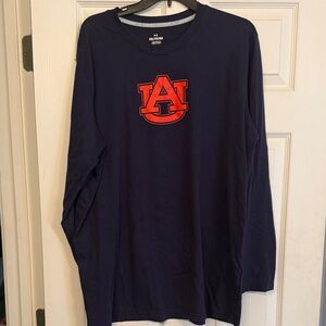 Auburn Tigers Mens Under Armour Navy Long Sleeve Tee
